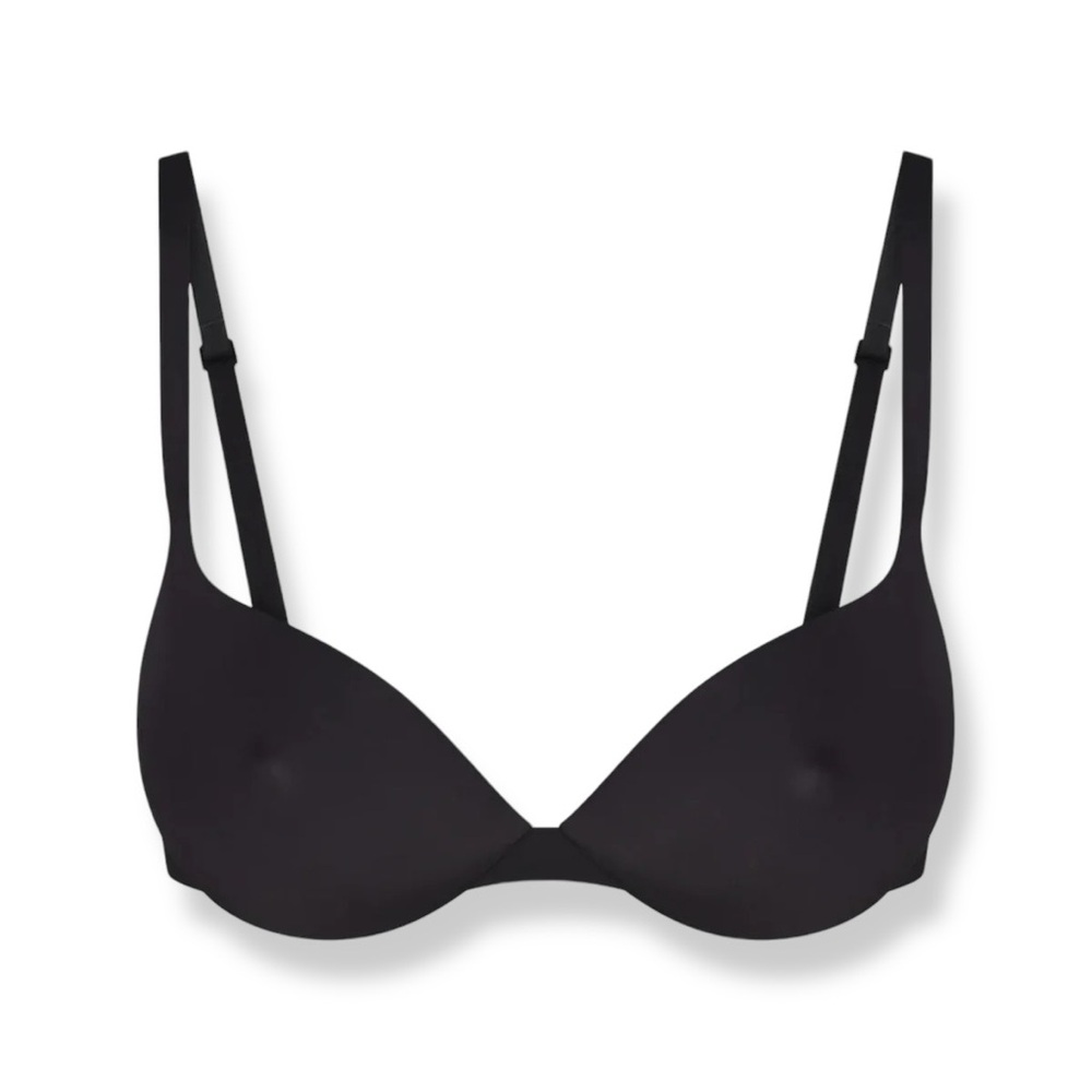 Skims “Ultimate” Push-Up Nipple Black Bra 34C NWOT - Picture 3 of 11